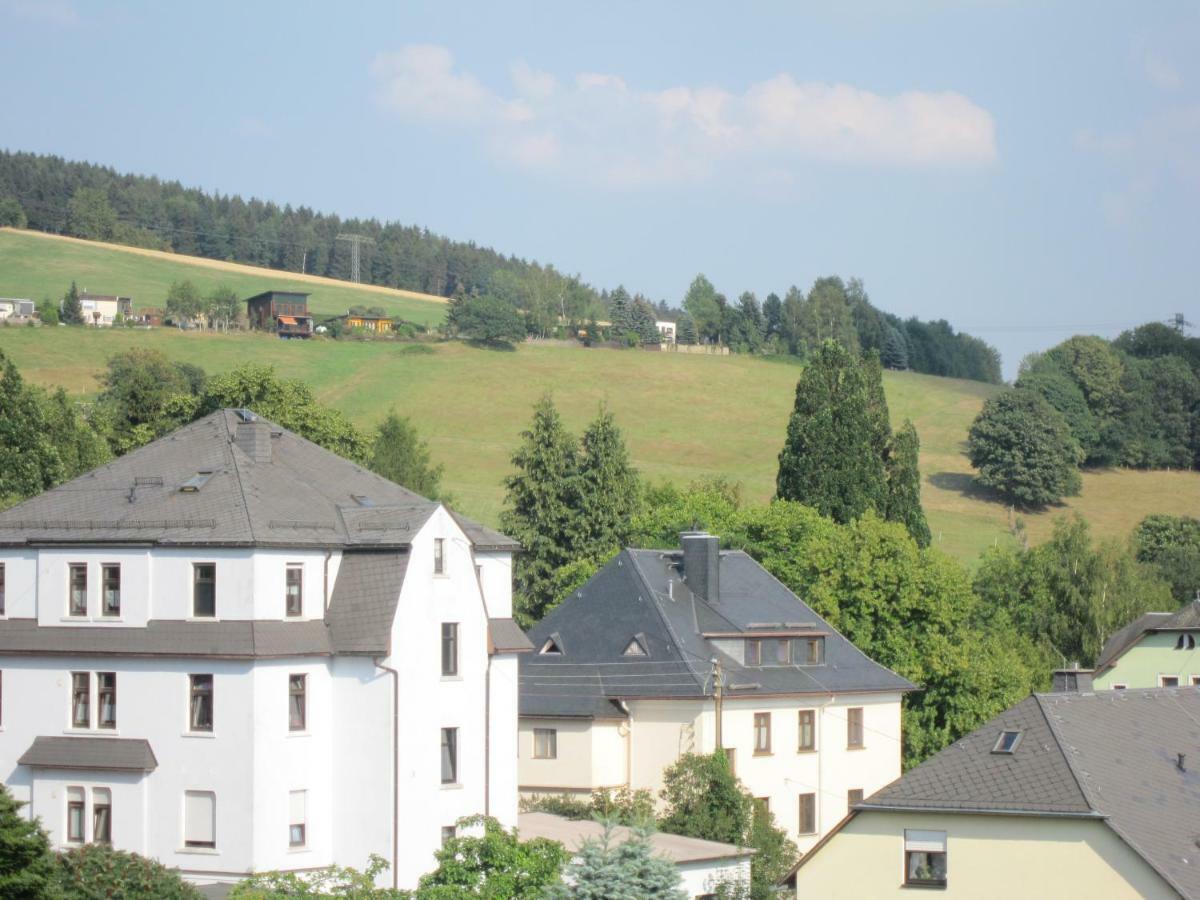 Am Balkon Des Erzgebirges Lejlighed Bernsbach Eksteriør billede